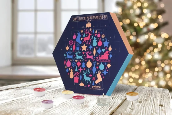 Pajoma Velas de Adviento hexagonales