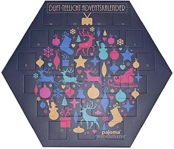 Pajoma Velas de Adviento hexagonales