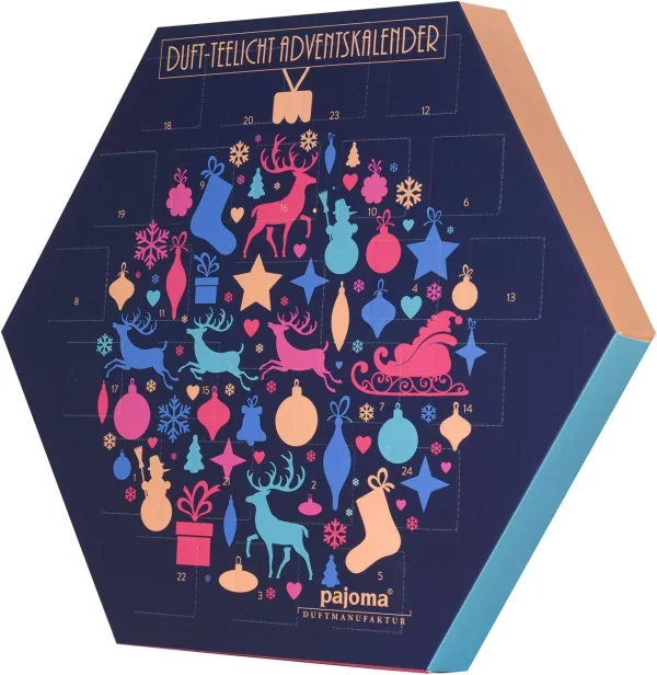 Pajoma Velas de Adviento hexagonales